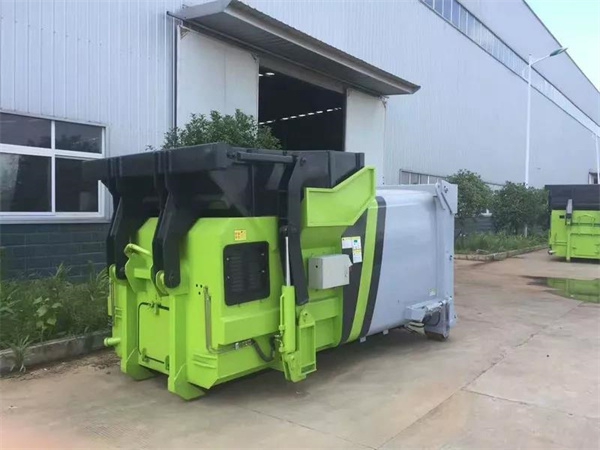 整體式移動壓縮垃圾設備